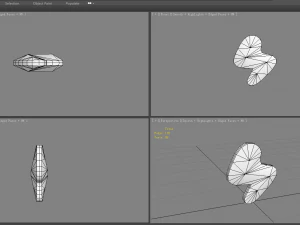 cartoon lightning icon 3D Model