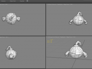 cartoon grenade bomb 3D Model