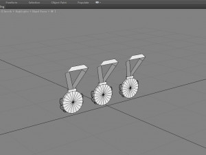 cartoon medals Model 3D