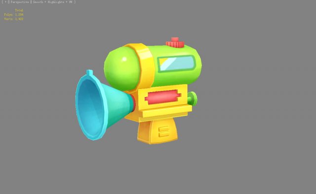 cartoon toy water 3Dモデル .c4d .max .obj .3ds .fbx .stl .blend 