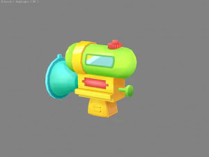 cartoon toy water 3D Model