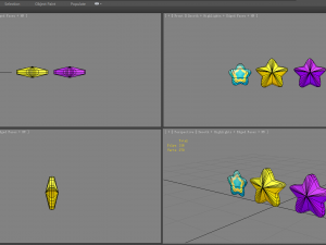 cartoon five-pointed star 3D Model