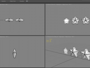 cartoon five-pointed star 3D Model