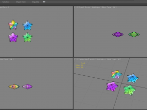 cartoon five-pointed star 3D Model