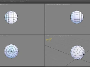 cartoon snowball 3D Model