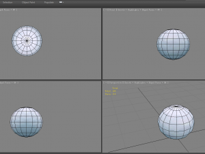 cartoon snowball 3D Model