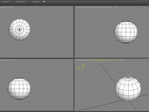 cartoon snowball 3D Model