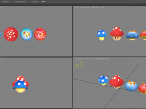 cartoon poisonous mushroom 3D Model