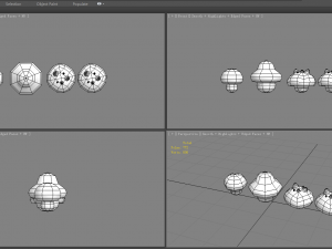 cartoon poisonous mushroom 3D Model