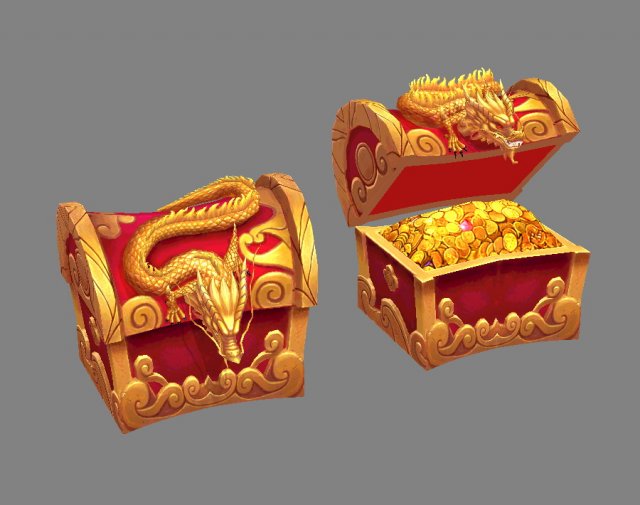 Treasure box 3d top