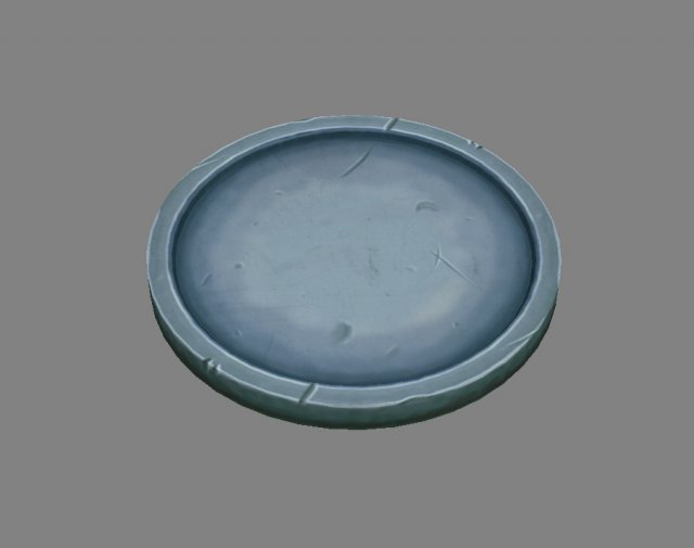 cartoon stone platform 3D मॉडल .c4d .max .obj .3ds .fbx .stl .blend 