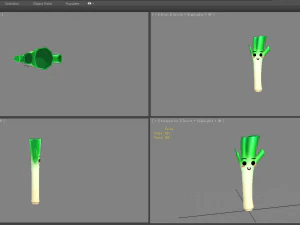 cartoon onion 3D Model