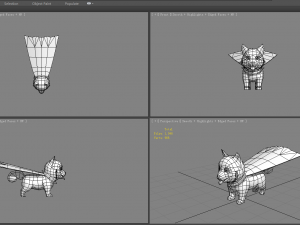cartoon puppy - super dog Modelo 3D