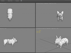 cartoon puppy - corgi - baby dog 3Dモデル