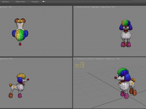 cartoon puppy - poodle - baby dog 3D Model