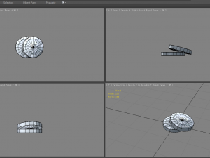 cartoon silver coin 3D 모델