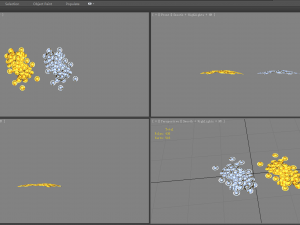 cartoon gold and silver coins 3Dモデル