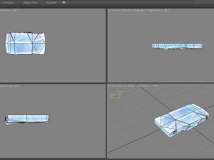 cartoon ice cube 3D Модель
