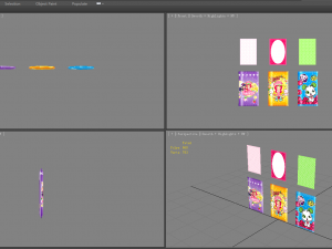 cartoon wet wipes - paper 3D Model