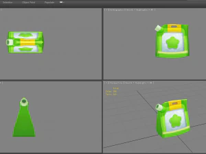 a bag of white sugar 3D Model