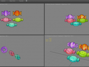 cartoon candies 3D Model