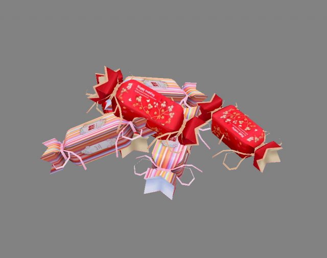 cartoon wedding candy 3D Модель .c4d .max .obj .3ds .fbx .stl .blend 
