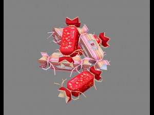 cartoon wedding candy 3D Модель