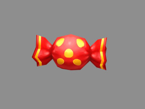 a red wedding candy 3D Model
