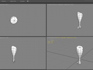 cartoon ham - turkey leg Modello 3D