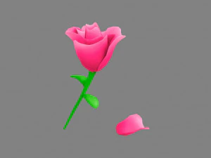 cartoon flower 3D Model
