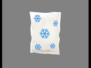漫画の保冷剤 3Dモデル
