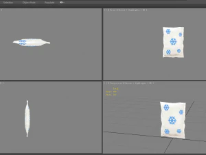cartoon cold pack 3D Model
