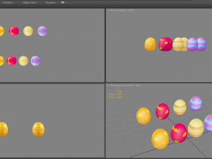 a shatterable egg - broken eggs Modello 3D