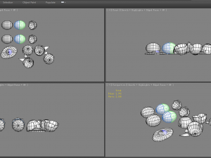 a pile of eggs - fried egg - yolk - eggshells - broken eggs 3D 모델