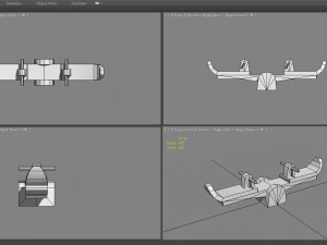 cartoon seesaw 3D Model