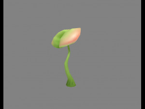 cartoon seedling Modelo 3D