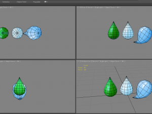 cartoon water drop - water dripping Modelo 3D