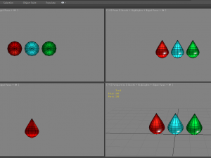 cartoon blood drop - water drop - medicine drop 3D Model