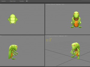 cartoon grasshopper 3D मॉडल