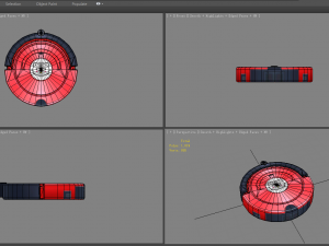 cartoon robot vacuum cleaner 3Dモデル