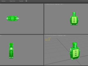 cartoon potion - bite medicine 3D-Modell