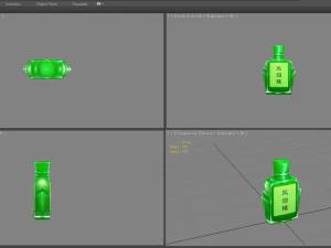 cartoon potion - bite medicine 3D Model