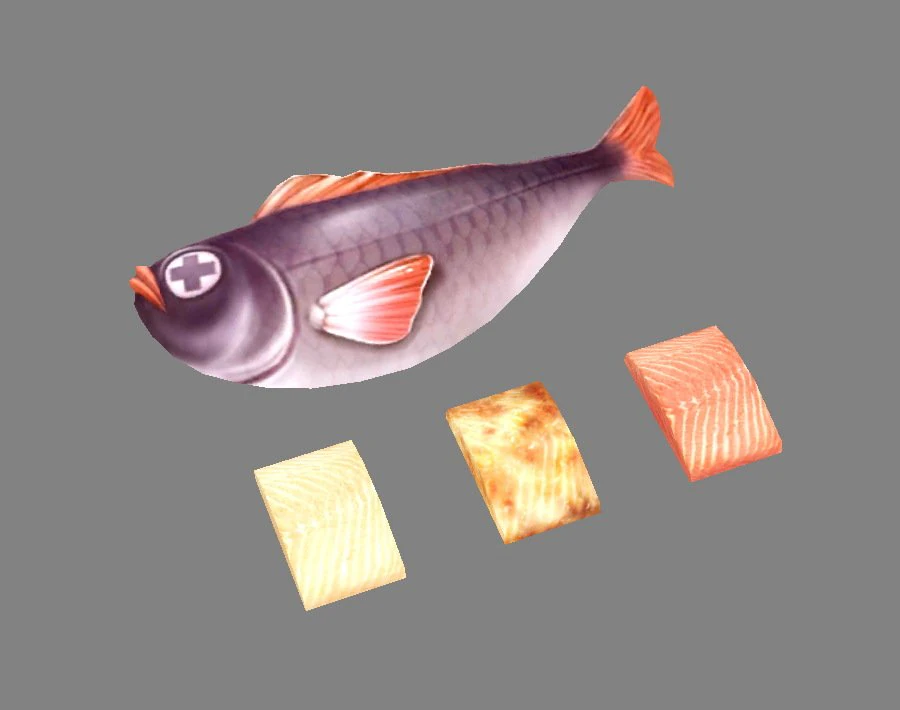 cartoon fish 3D Model .c4d .max .obj .3ds .fbx .stl .blend 