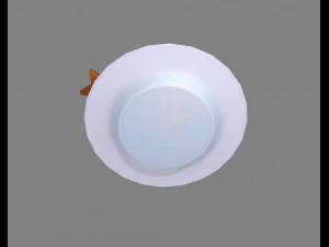 cartoon food-braised fish 3D Model