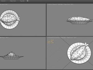cartoon food-braised fish Modello 3D