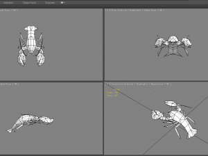 cartoon lobster - sea shrimp - crab 3D 模型