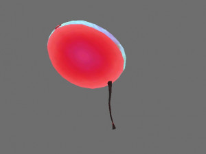 cartoon chinese new year hat 3D 模型