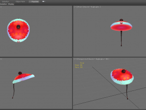 cartoon chinese new year hat 3D 模型