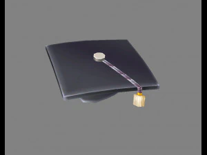 czapka z kresk&oacute;wek Model 3D