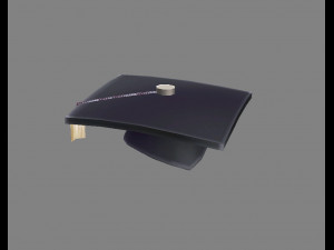 cartoon graduation cap 3D Model